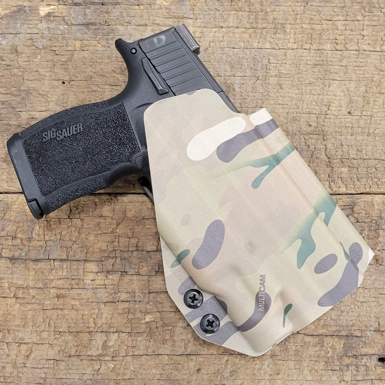 Sig Sauer P365 & P365XL Pro Ledge Tactical Application Rail & TLR-7 Sub OWB Holster - Image 9