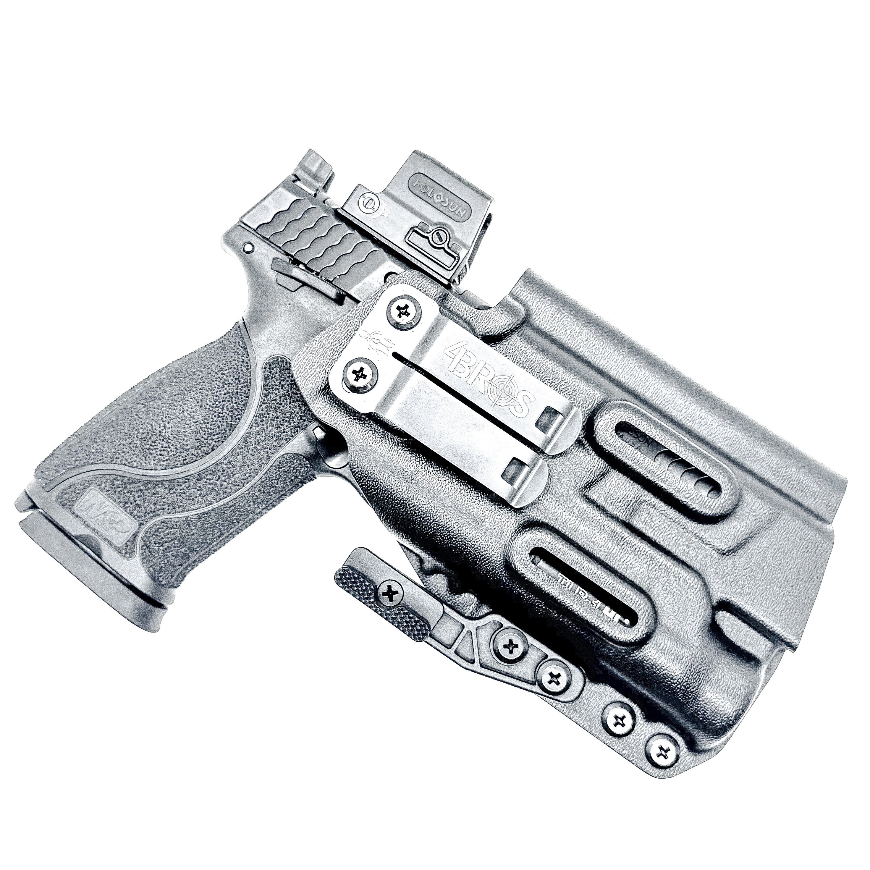 Smith & Wesson M&P 4" & 4.6" 10MM M2.0 & TLR-1 HL Inside Waistband Holster - Image 3