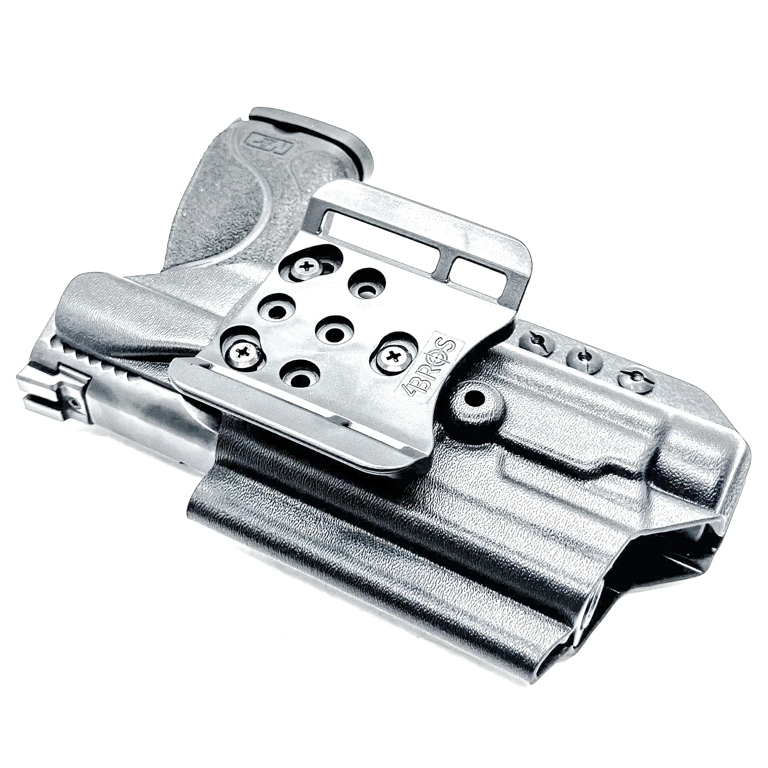 Smith & Wesson M&P 4" 10MM M2.0 & TLR-1 HL-X OWB Holster - Image 8