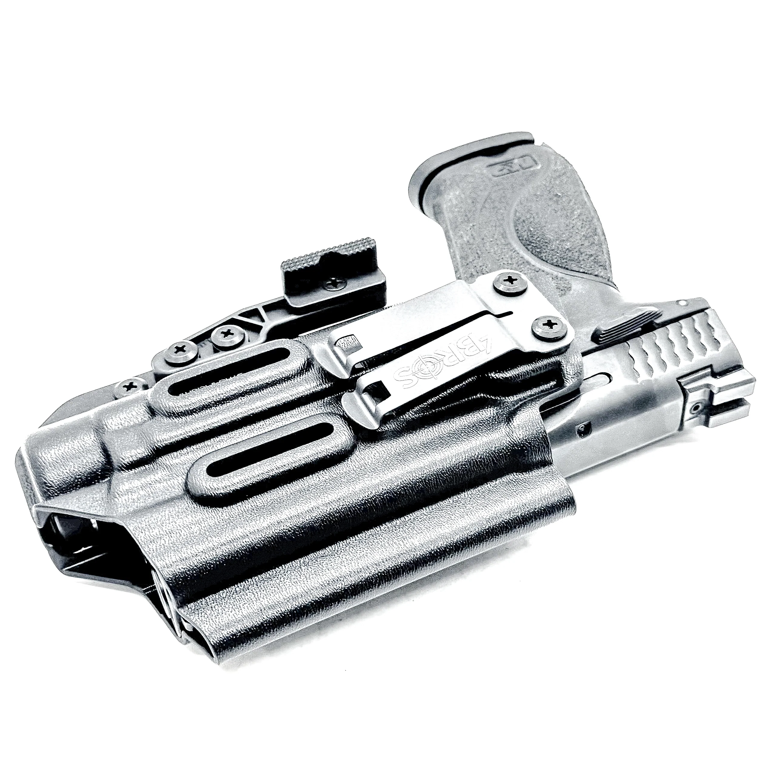 Smith & Wesson M&P 4" 10MM & TLR-1 HL-X IWB Holster - Image 7