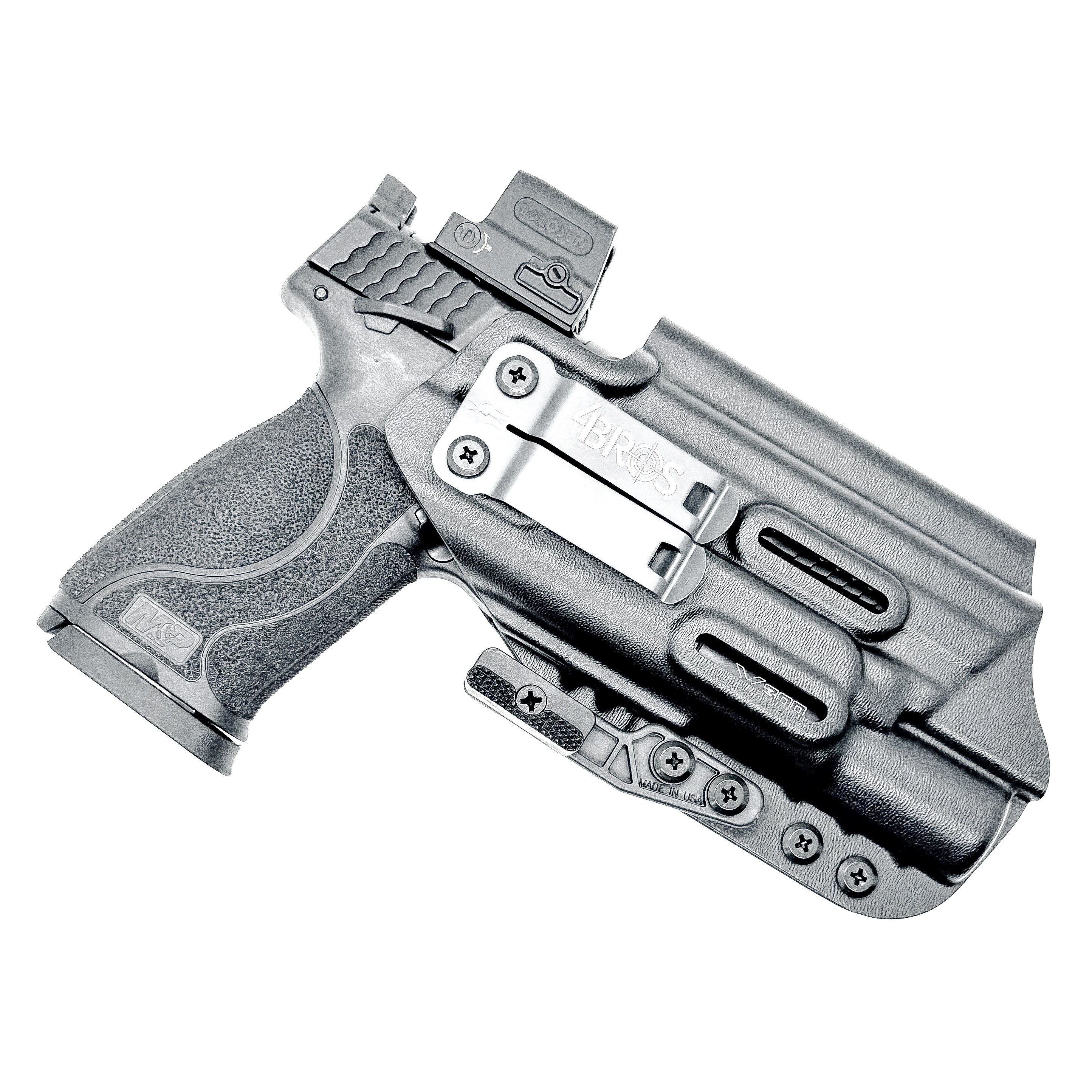 Smith & Wesson M&P 4" & 4.6" 10MM M2.0 & X300U Inside Waistband Holster - Image 3
