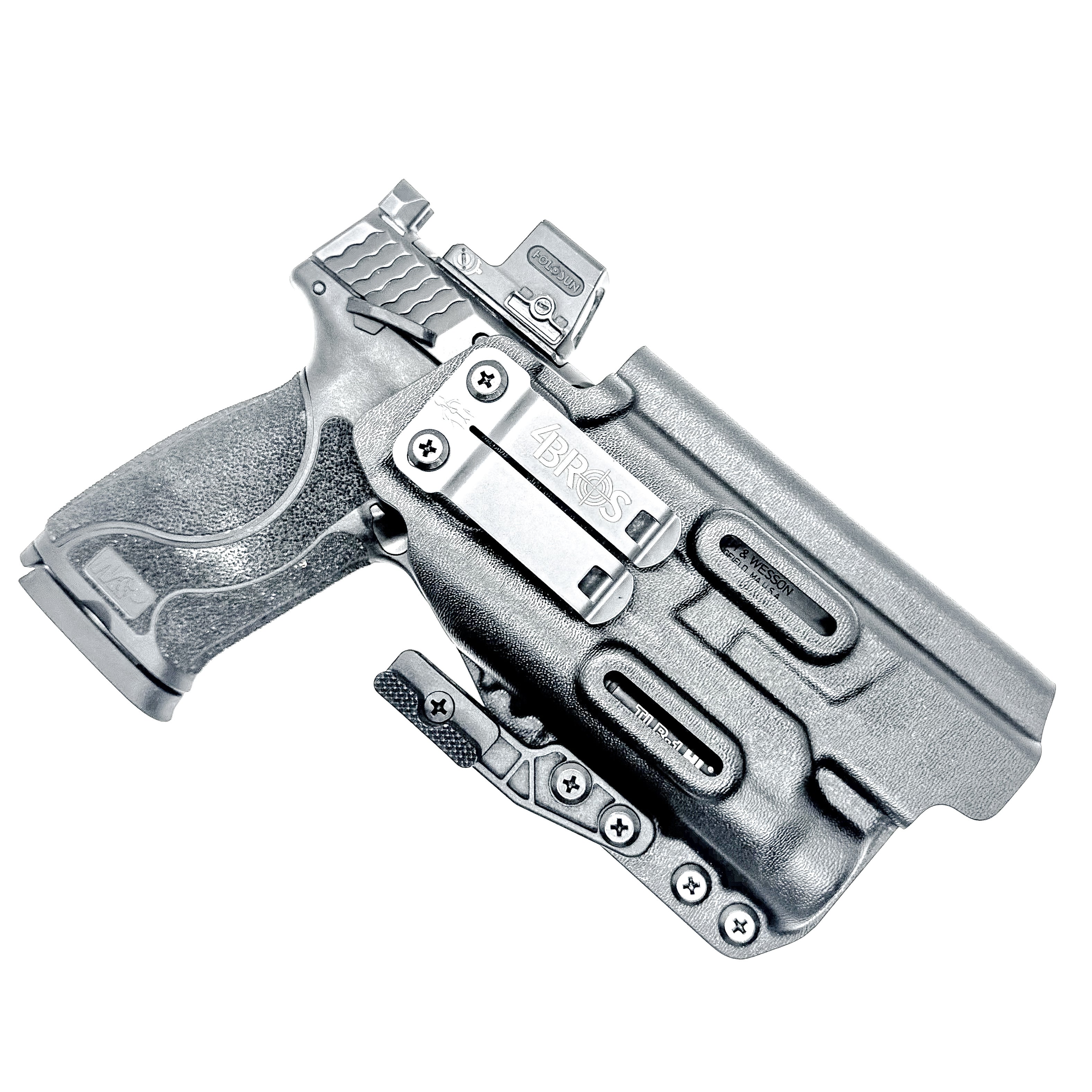 Smith & Wesson M&P 5.6" 10MM M2.0 & TLR-1 HL Inside Waistband Holster - Image 3