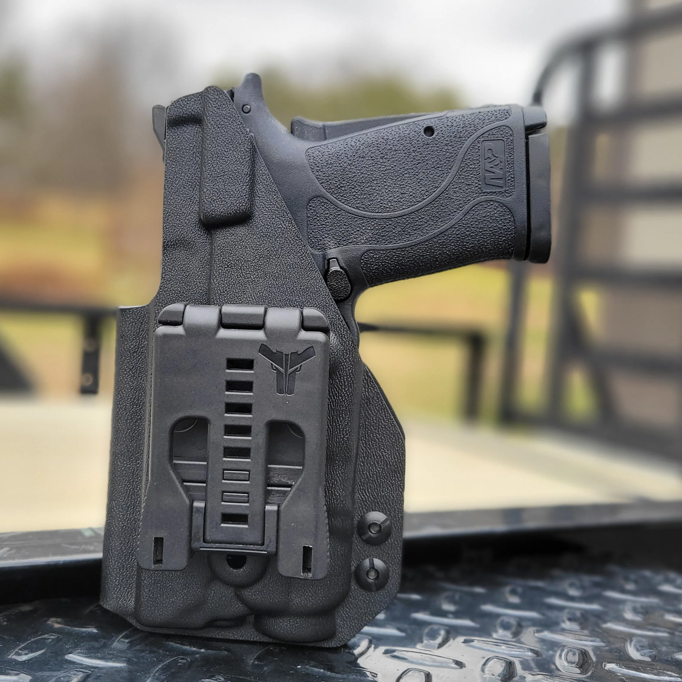 Smith & Wesson M&P 9 Shield EZ & TLR-7 X/A OWB Holster - Image 8
