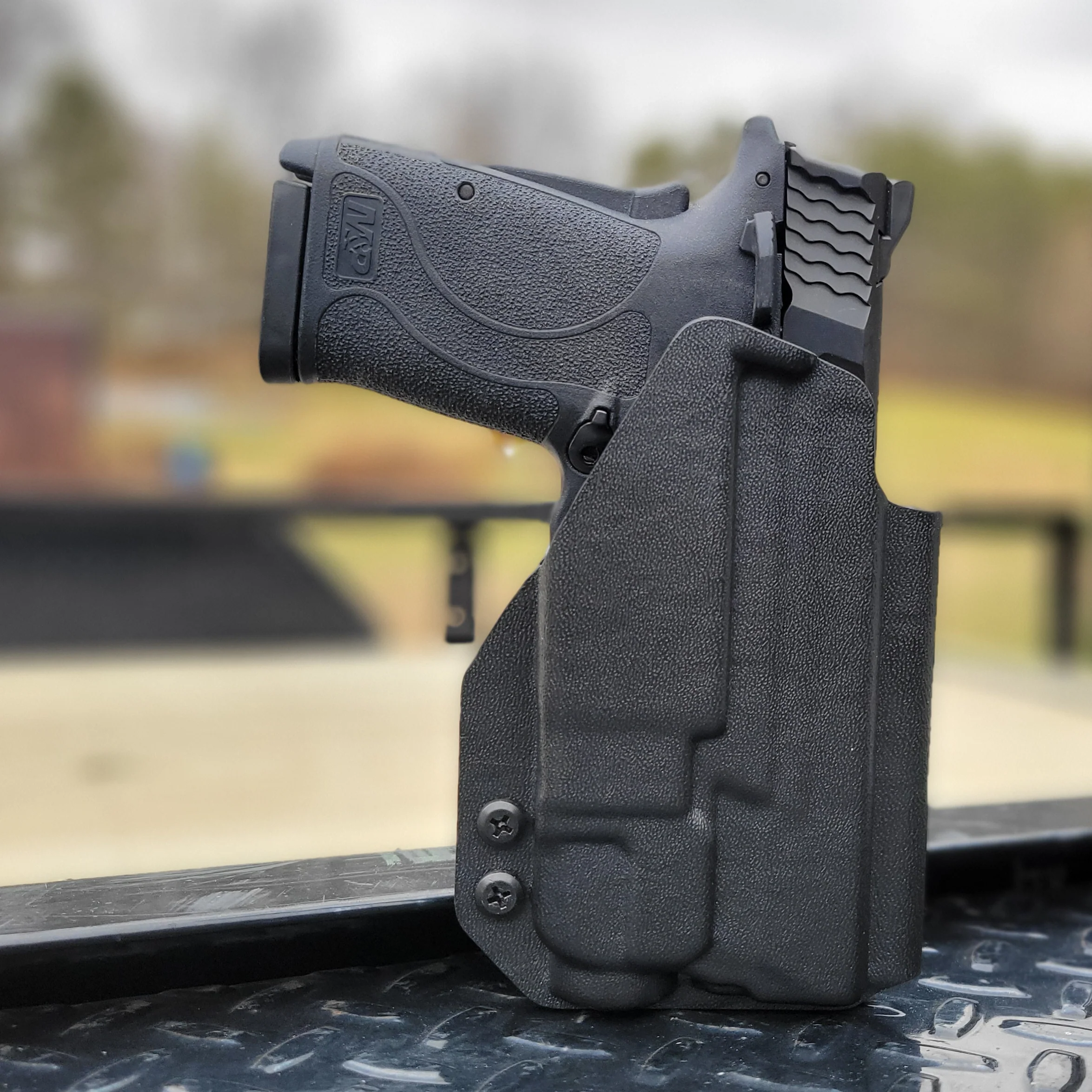 Smith & Wesson M&P 9 Shield EZ & TLR-7 X/A OWB Holster - Image 9