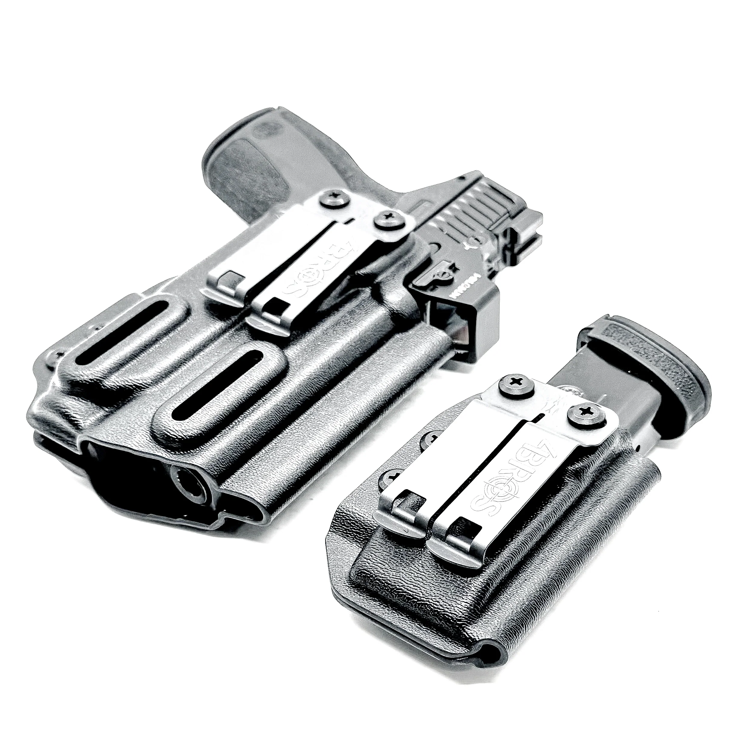 Smith & Wesson M&P Shield X & TLR-7 Sub IWB Holster with Magazine Carrier Combo - Image 5