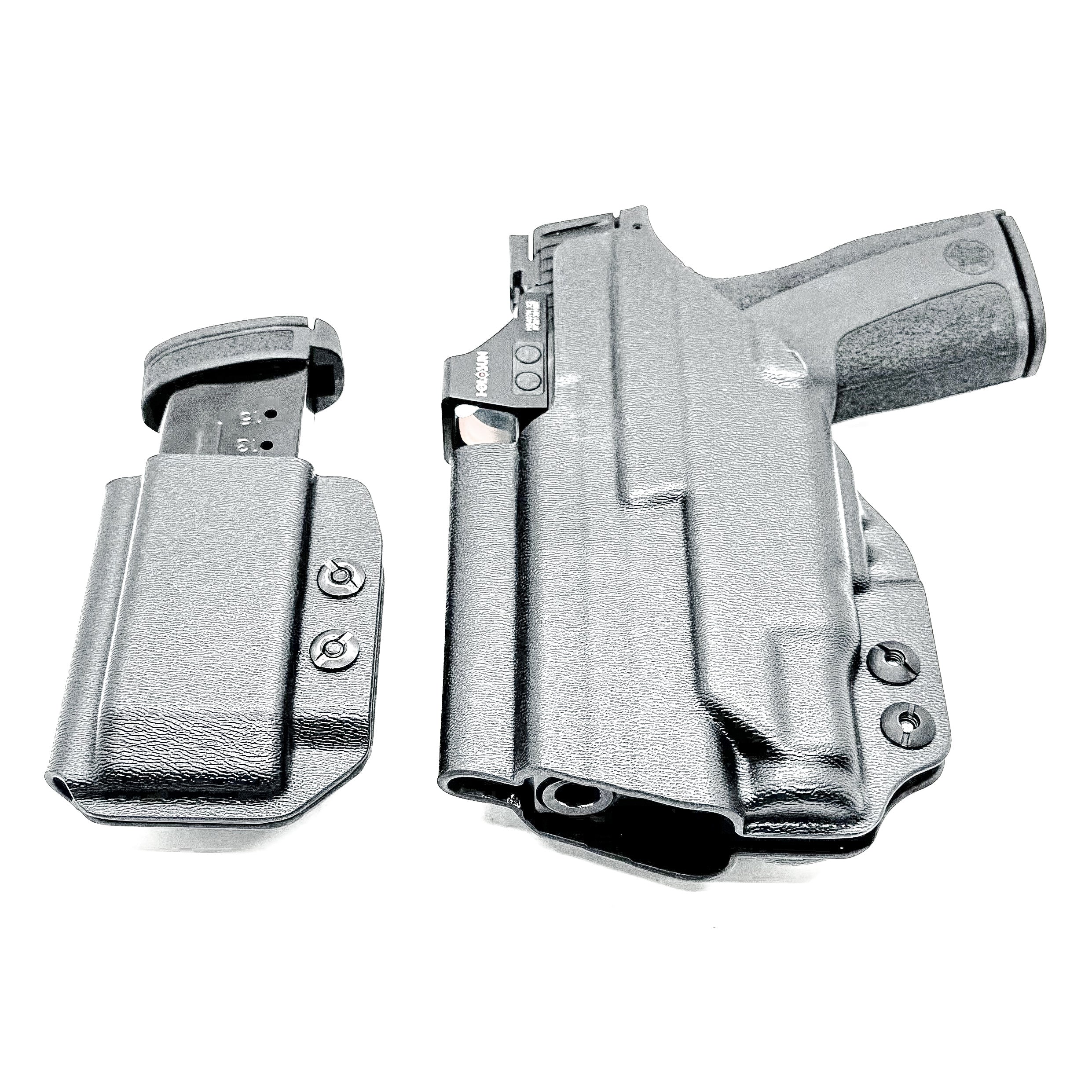 Smith & Wesson M&P Shield X & TLR-7 Sub IWB Holster with Magazine Carrier Combo - Image 6