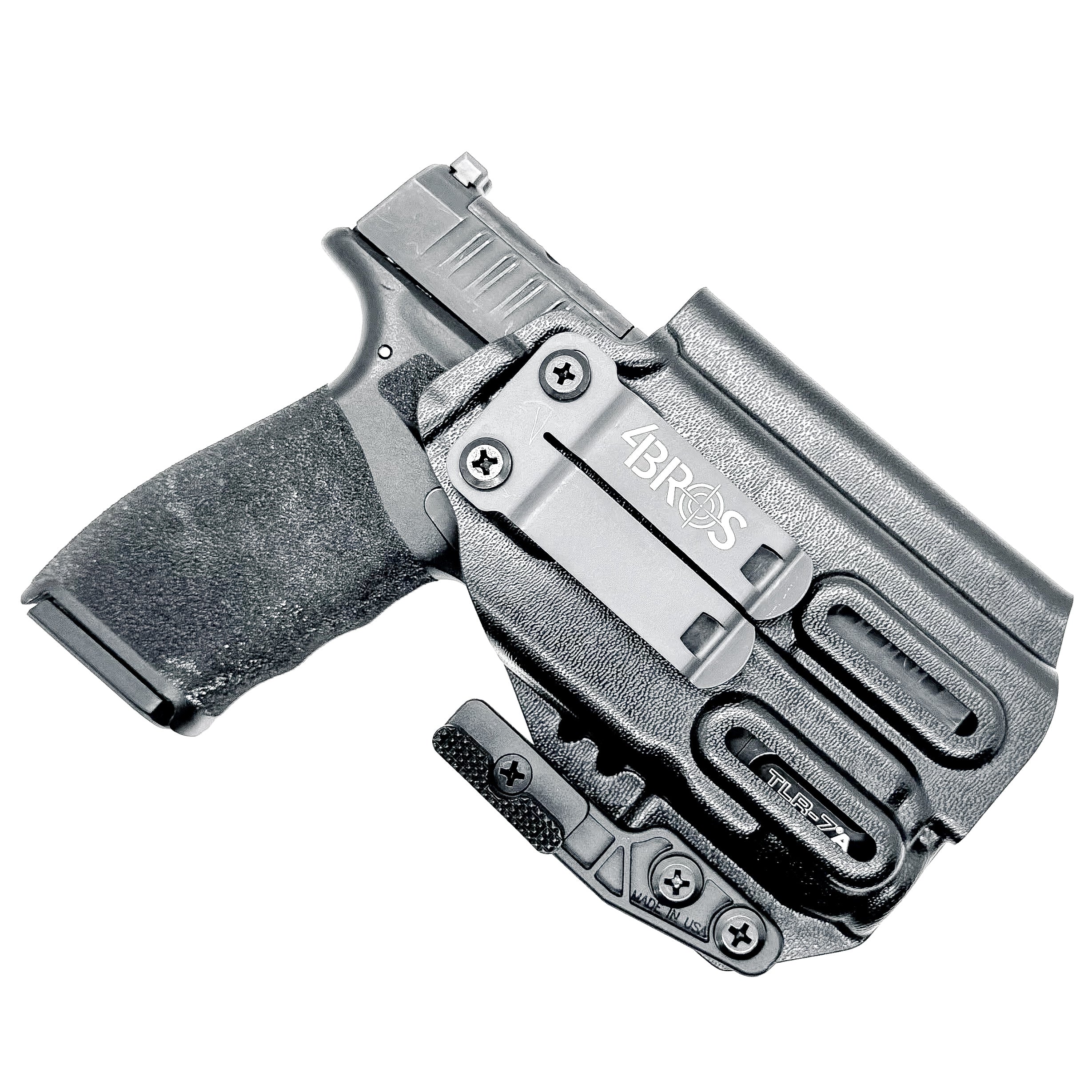 Springfield Hellcat Pro with TLR-7 X & A IWB Holster - Image 3