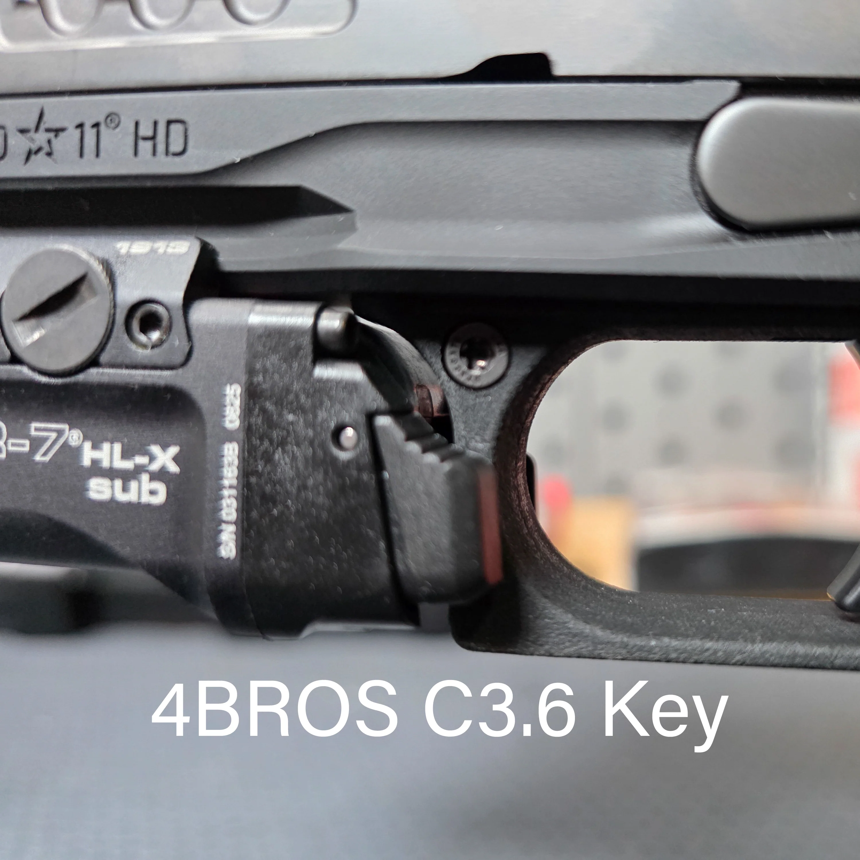 Staccato HD C3.6 Streamlight TLR-7 Sub Key - Image 3