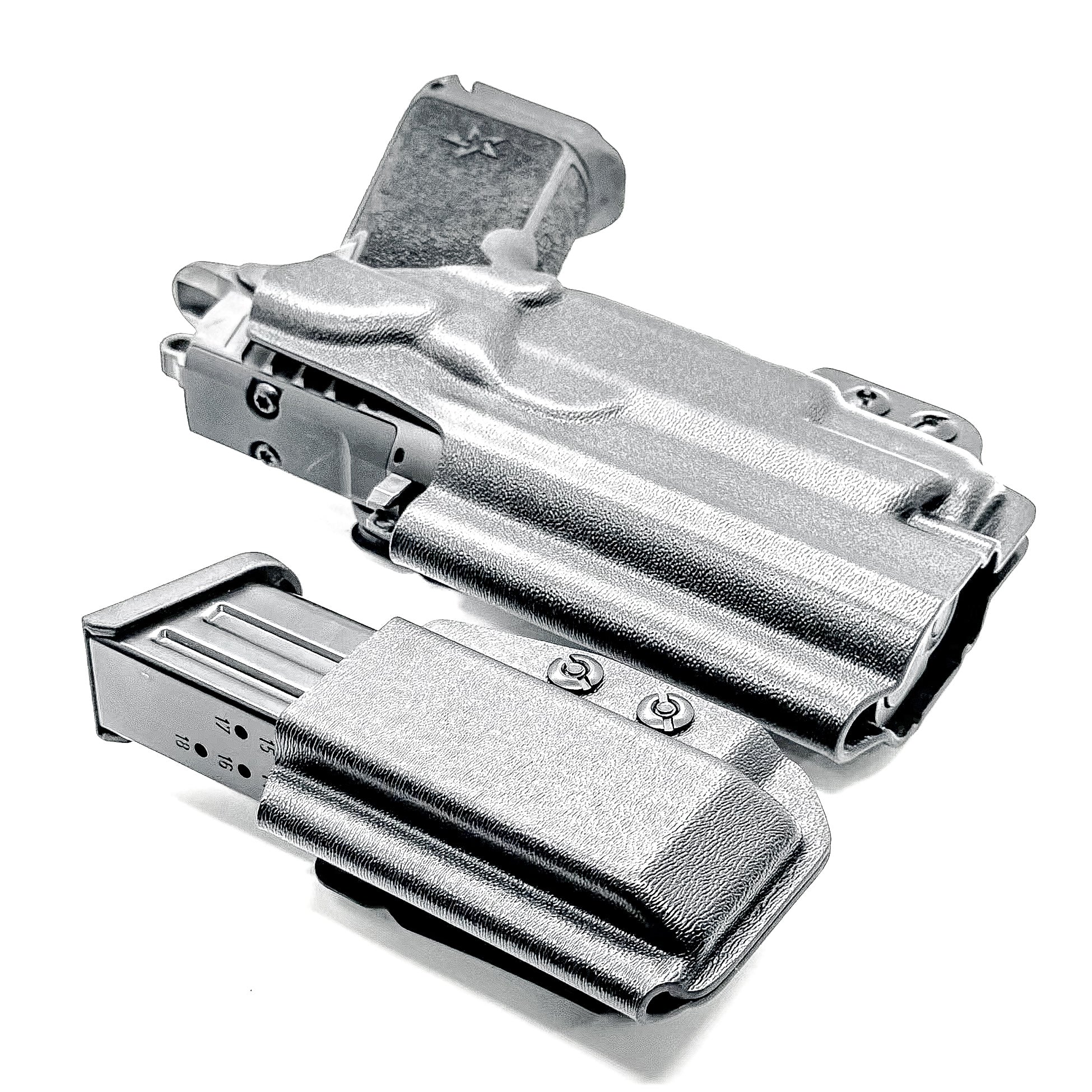 Staccato HD P4 & Surefire XC3 IWB Holster with Magazine Carrier Combo - Image 7